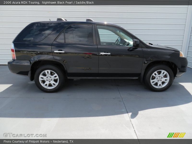 Nighthawk Black Pearl / Saddle/Black 2006 Acura MDX Touring