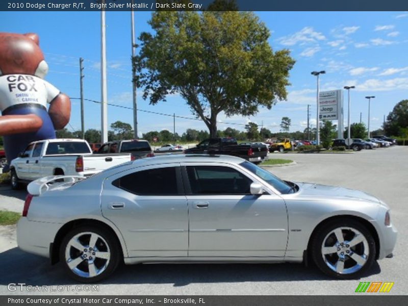 Bright Silver Metallic / Dark Slate Gray 2010 Dodge Charger R/T