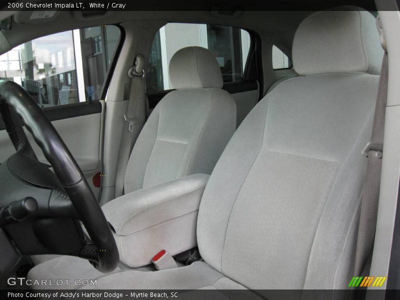 White / Gray 2006 Chevrolet Impala LT