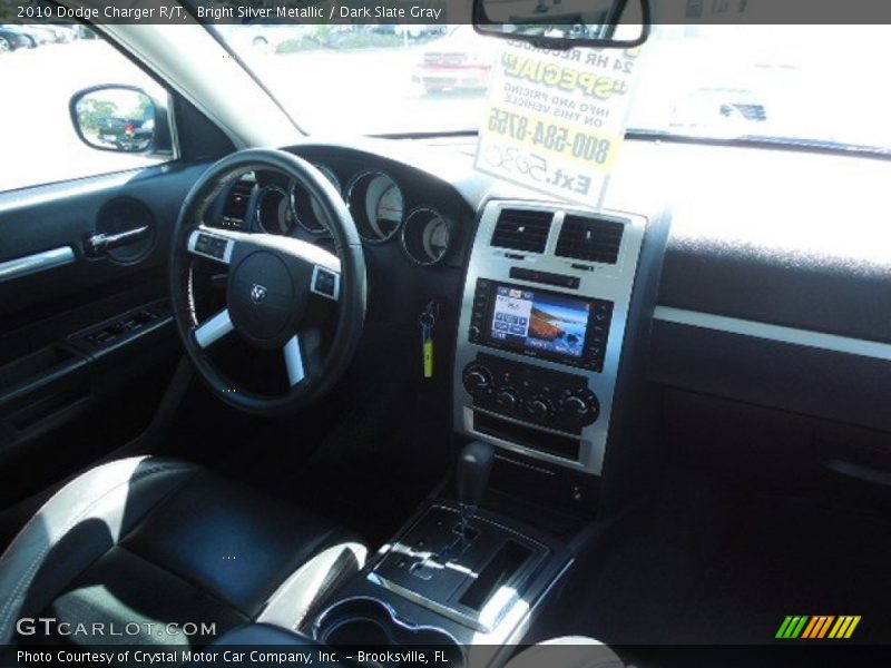 Bright Silver Metallic / Dark Slate Gray 2010 Dodge Charger R/T