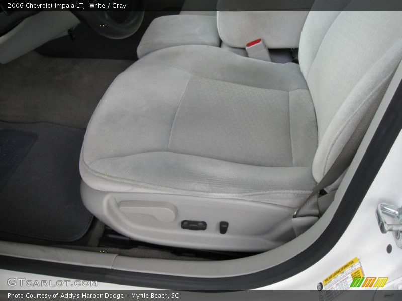 White / Gray 2006 Chevrolet Impala LT