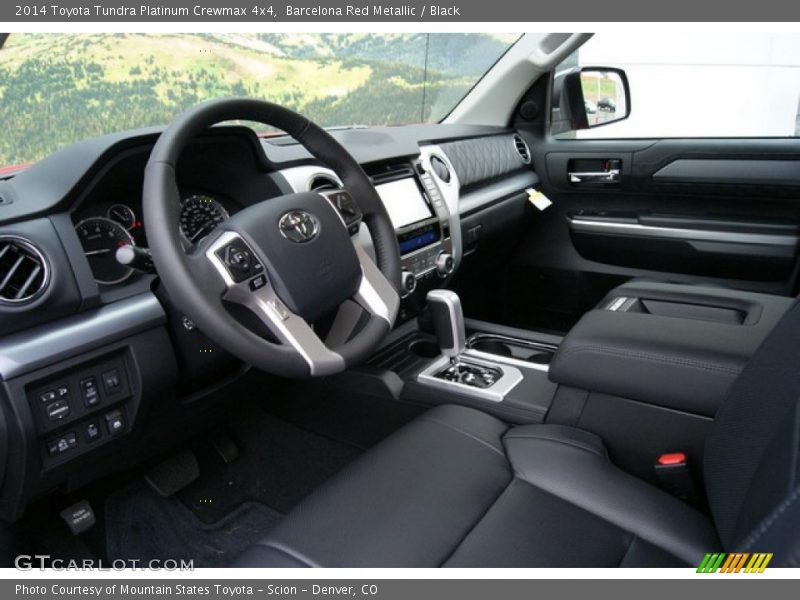 Barcelona Red Metallic / Black 2014 Toyota Tundra Platinum Crewmax 4x4
