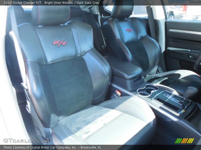 Bright Silver Metallic / Dark Slate Gray 2010 Dodge Charger R/T