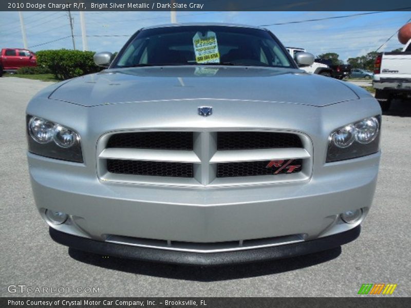 Bright Silver Metallic / Dark Slate Gray 2010 Dodge Charger R/T