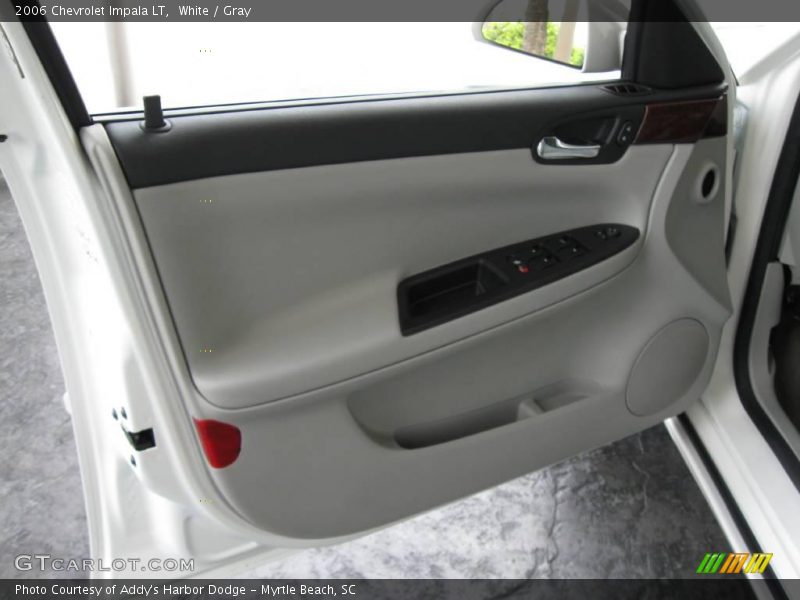 White / Gray 2006 Chevrolet Impala LT