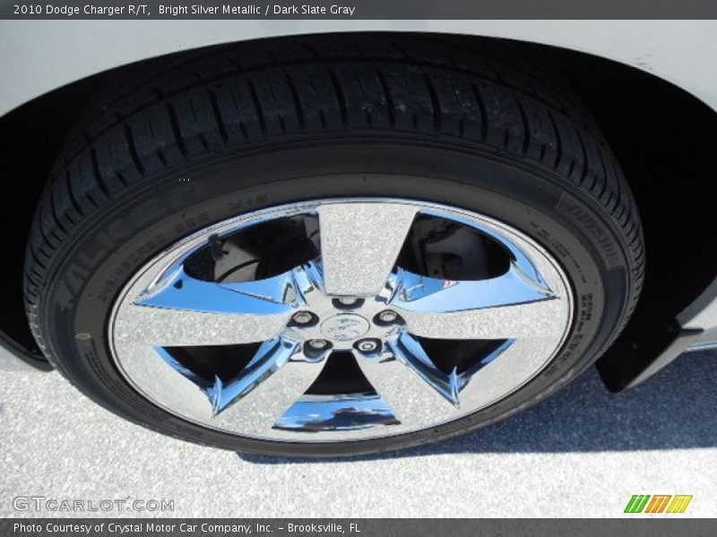 Bright Silver Metallic / Dark Slate Gray 2010 Dodge Charger R/T