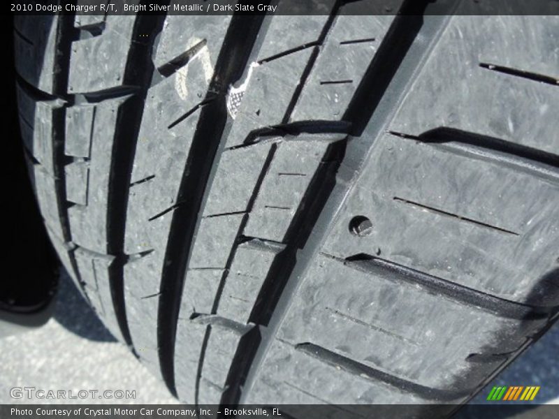Bright Silver Metallic / Dark Slate Gray 2010 Dodge Charger R/T