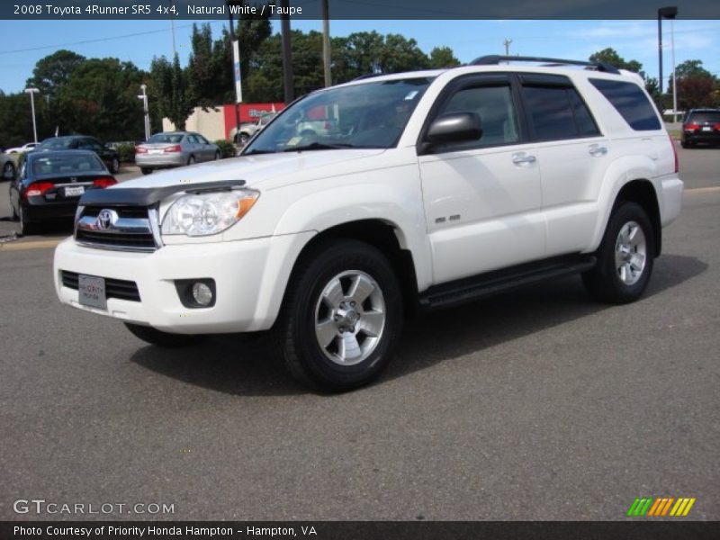 Natural White / Taupe 2008 Toyota 4Runner SR5 4x4