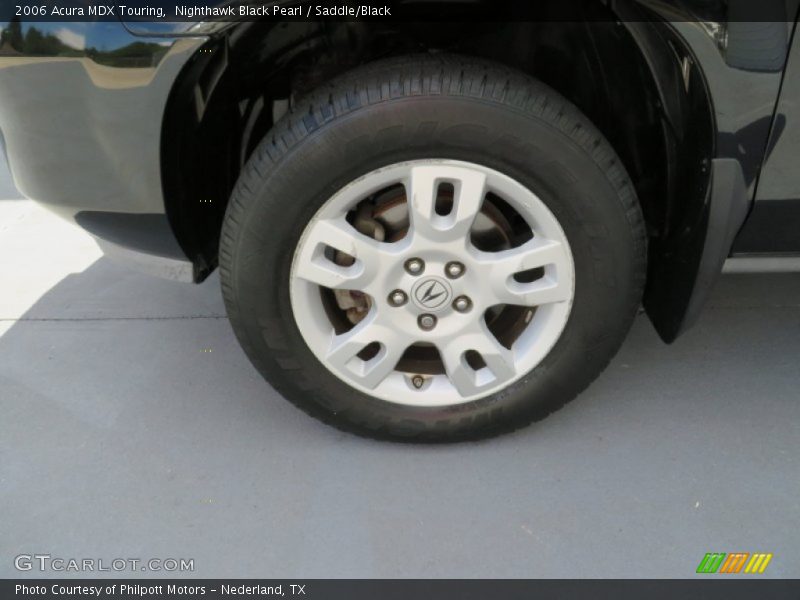 Nighthawk Black Pearl / Saddle/Black 2006 Acura MDX Touring