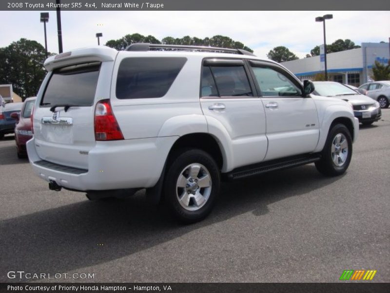 Natural White / Taupe 2008 Toyota 4Runner SR5 4x4