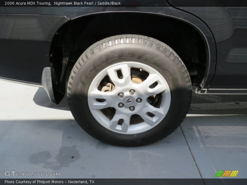 Nighthawk Black Pearl / Saddle/Black 2006 Acura MDX Touring