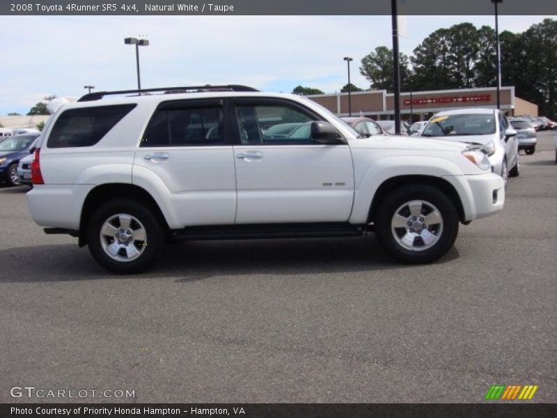 Natural White / Taupe 2008 Toyota 4Runner SR5 4x4