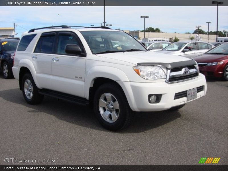 Natural White / Taupe 2008 Toyota 4Runner SR5 4x4
