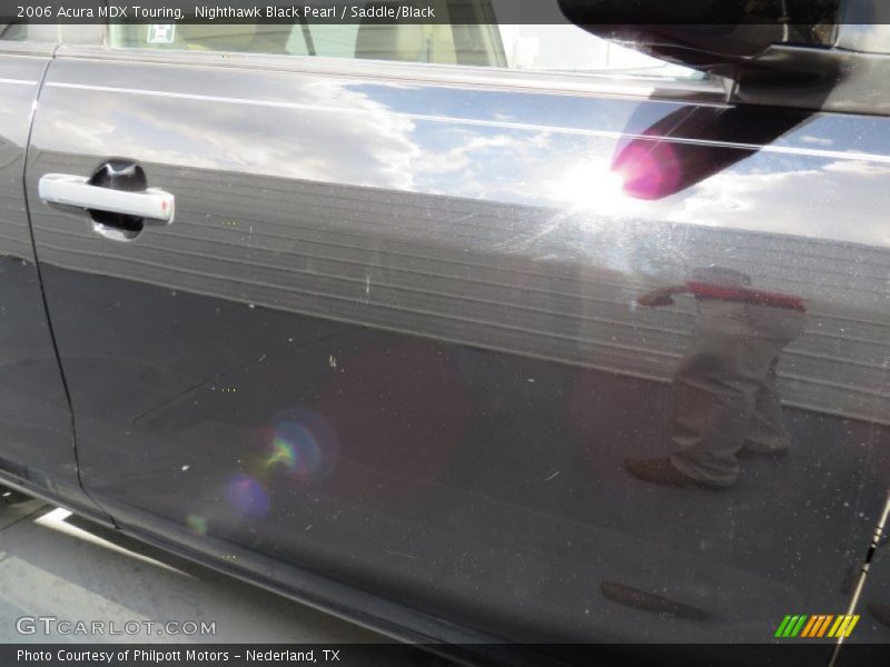 Nighthawk Black Pearl / Saddle/Black 2006 Acura MDX Touring