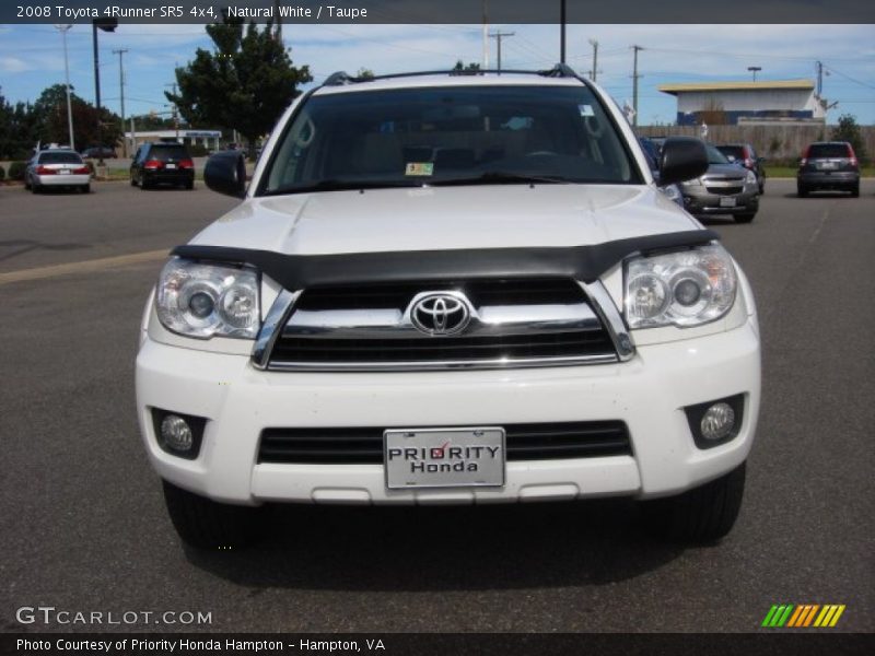 Natural White / Taupe 2008 Toyota 4Runner SR5 4x4