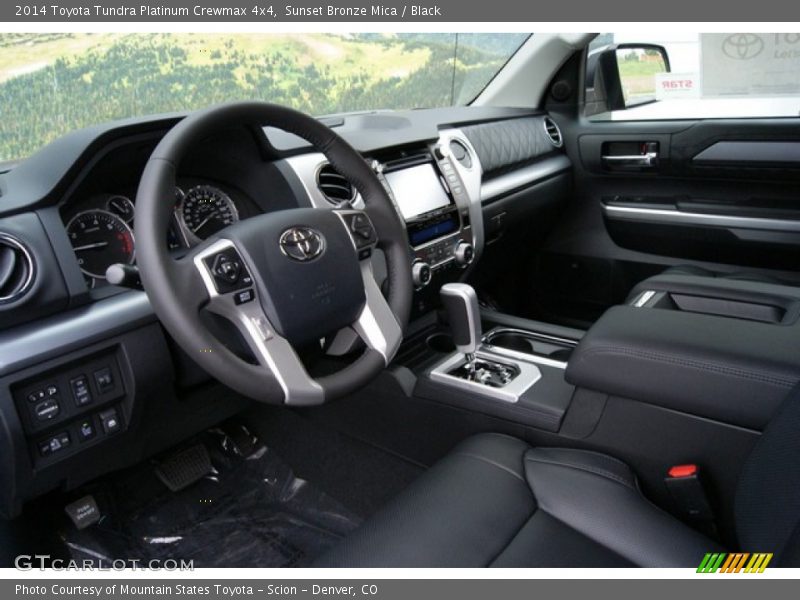  2014 Tundra Platinum Crewmax 4x4 Black Interior