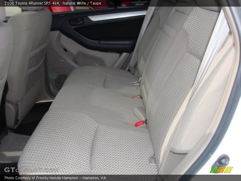 Natural White / Taupe 2008 Toyota 4Runner SR5 4x4