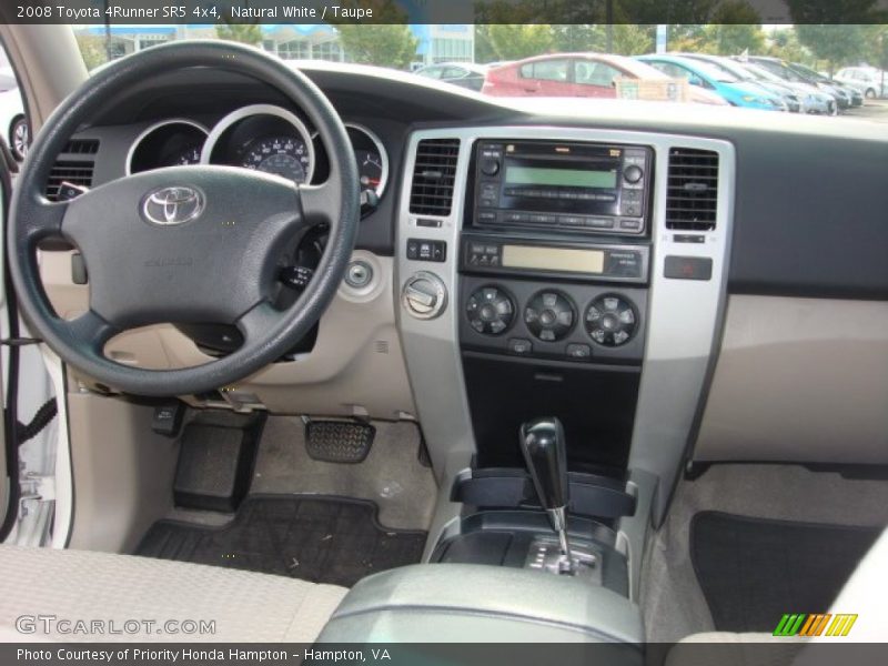 Natural White / Taupe 2008 Toyota 4Runner SR5 4x4