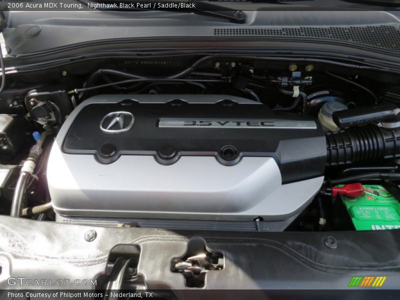 Nighthawk Black Pearl / Saddle/Black 2006 Acura MDX Touring