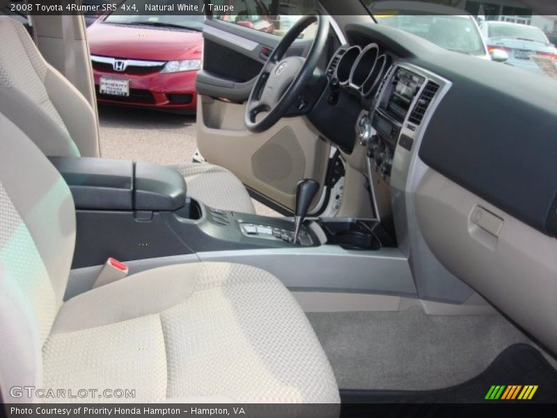 Natural White / Taupe 2008 Toyota 4Runner SR5 4x4
