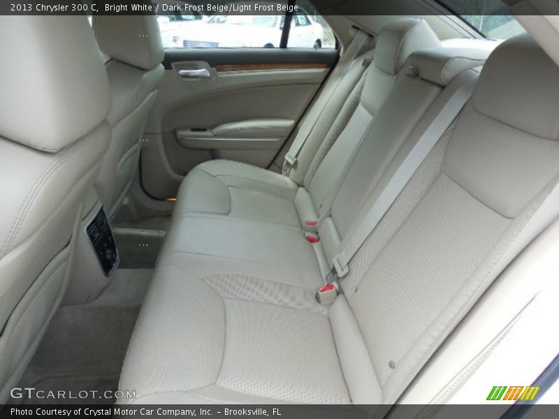 Bright White / Dark Frost Beige/Light Frost Beige 2013 Chrysler 300 C