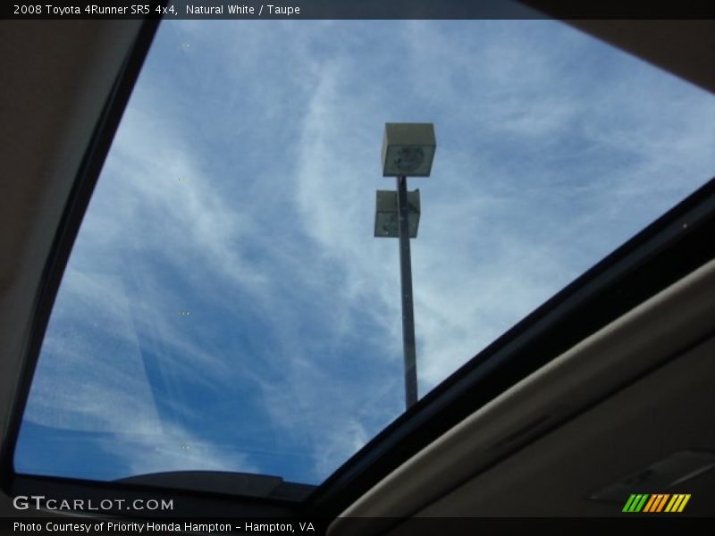 Natural White / Taupe 2008 Toyota 4Runner SR5 4x4