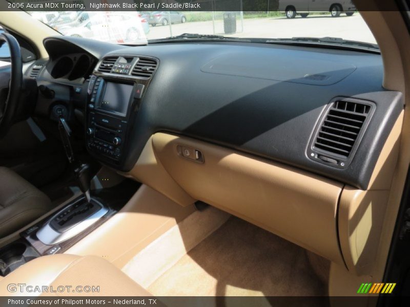 Nighthawk Black Pearl / Saddle/Black 2006 Acura MDX Touring