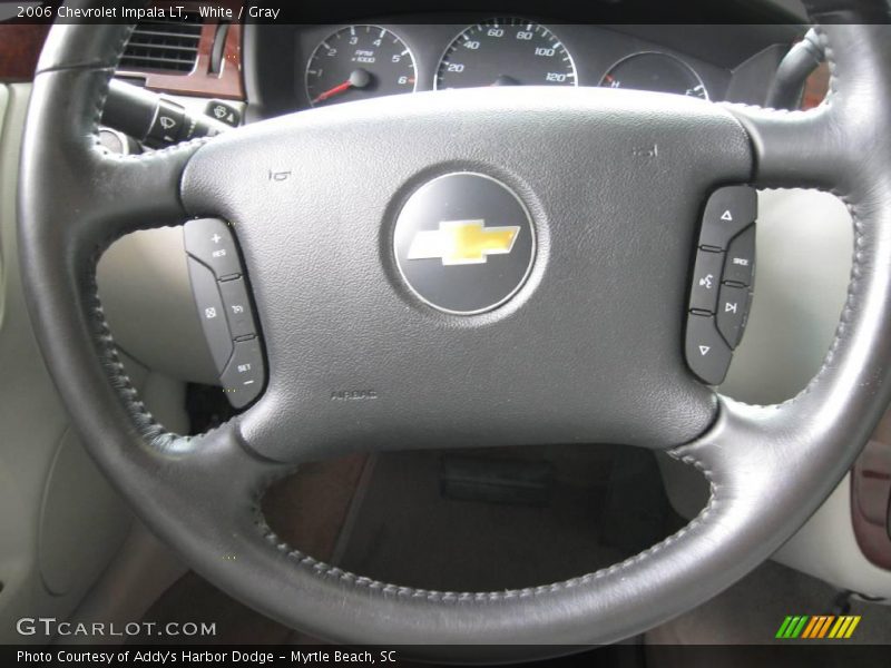 White / Gray 2006 Chevrolet Impala LT
