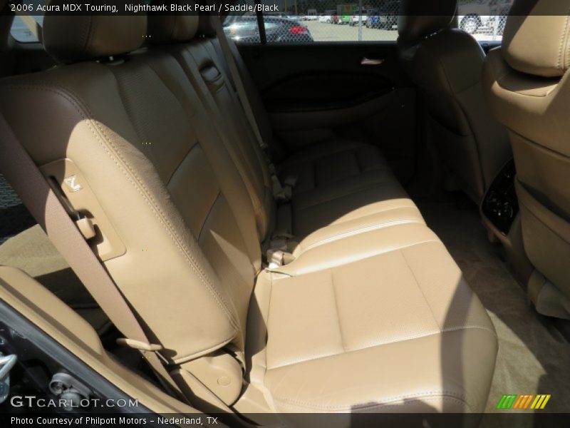 Nighthawk Black Pearl / Saddle/Black 2006 Acura MDX Touring