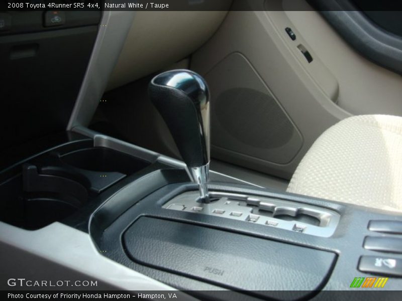 Natural White / Taupe 2008 Toyota 4Runner SR5 4x4