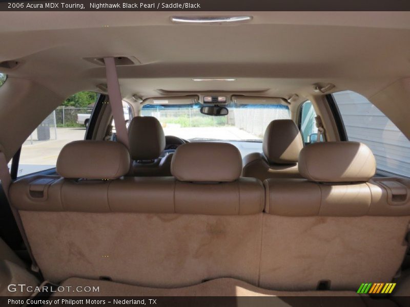 Nighthawk Black Pearl / Saddle/Black 2006 Acura MDX Touring