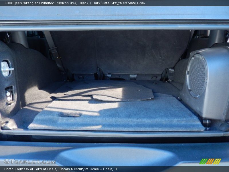 Black / Dark Slate Gray/Med Slate Gray 2008 Jeep Wrangler Unlimited Rubicon 4x4