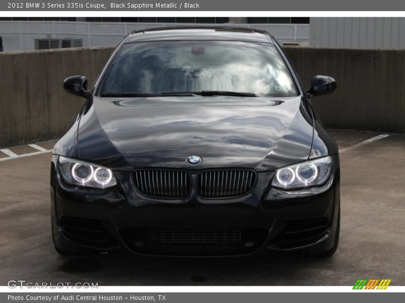 Black Sapphire Metallic / Black 2012 BMW 3 Series 335is Coupe