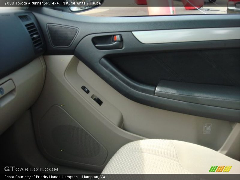 Natural White / Taupe 2008 Toyota 4Runner SR5 4x4