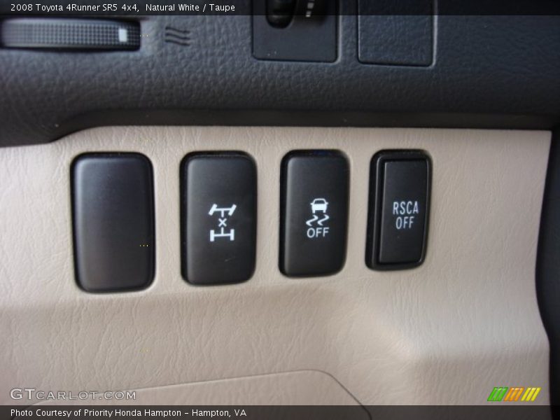 Natural White / Taupe 2008 Toyota 4Runner SR5 4x4