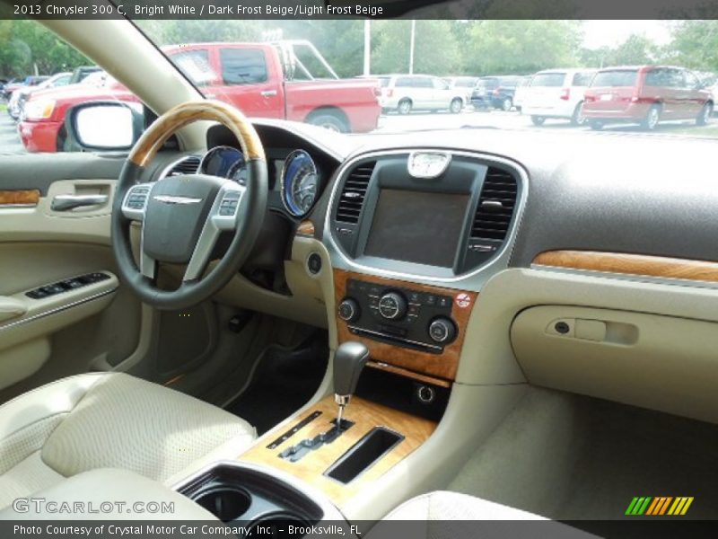 Bright White / Dark Frost Beige/Light Frost Beige 2013 Chrysler 300 C