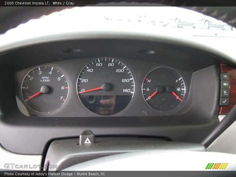 White / Gray 2006 Chevrolet Impala LT