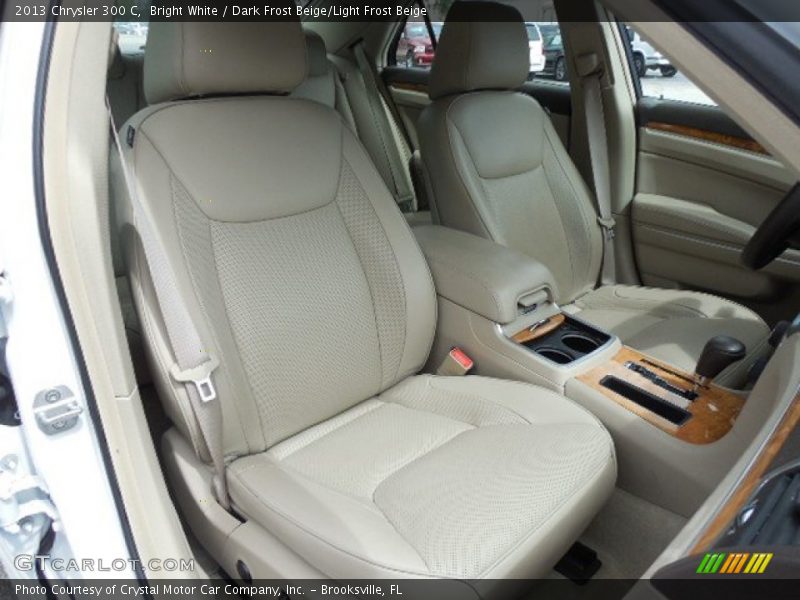 Bright White / Dark Frost Beige/Light Frost Beige 2013 Chrysler 300 C