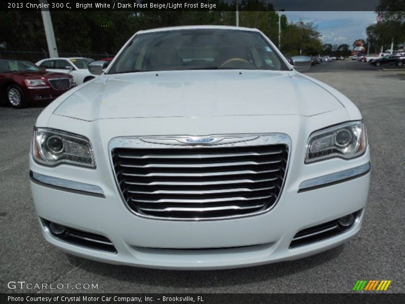 Bright White / Dark Frost Beige/Light Frost Beige 2013 Chrysler 300 C