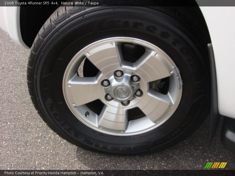 Natural White / Taupe 2008 Toyota 4Runner SR5 4x4