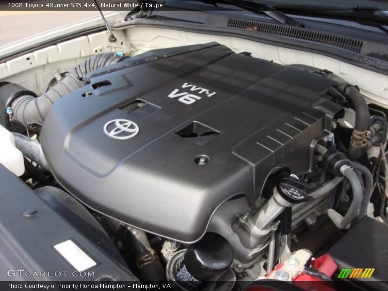 Natural White / Taupe 2008 Toyota 4Runner SR5 4x4