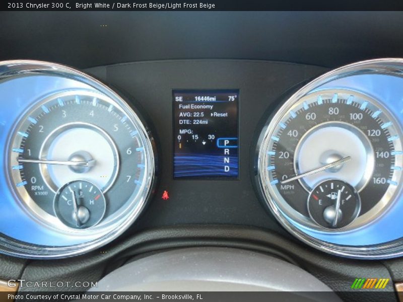 Bright White / Dark Frost Beige/Light Frost Beige 2013 Chrysler 300 C