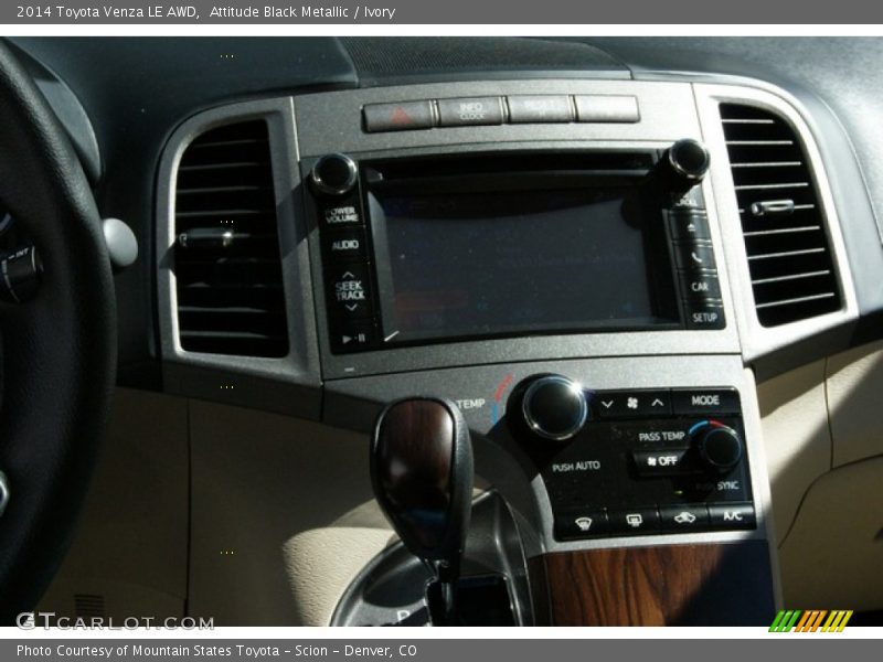 Attitude Black Metallic / Ivory 2014 Toyota Venza LE AWD