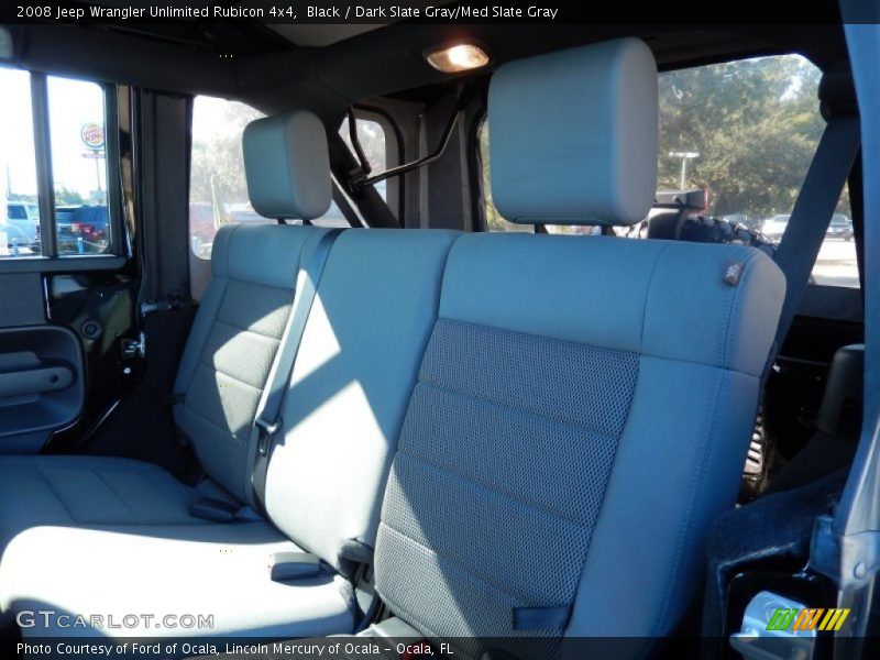 Black / Dark Slate Gray/Med Slate Gray 2008 Jeep Wrangler Unlimited Rubicon 4x4
