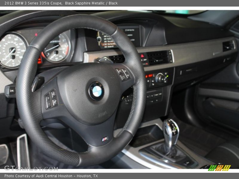 Black Sapphire Metallic / Black 2012 BMW 3 Series 335is Coupe