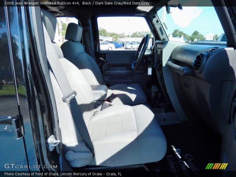 Black / Dark Slate Gray/Med Slate Gray 2008 Jeep Wrangler Unlimited Rubicon 4x4