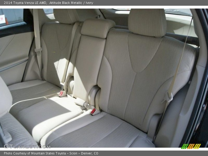 Attitude Black Metallic / Ivory 2014 Toyota Venza LE AWD
