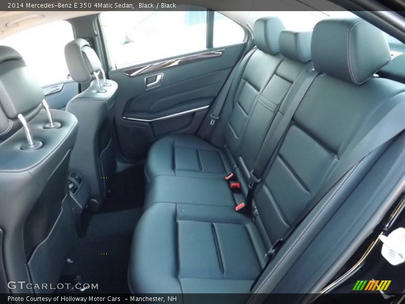 Black / Black 2014 Mercedes-Benz E 350 4Matic Sedan
