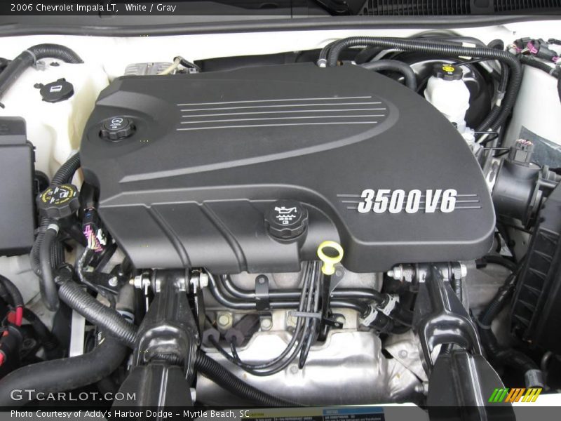 White / Gray 2006 Chevrolet Impala LT