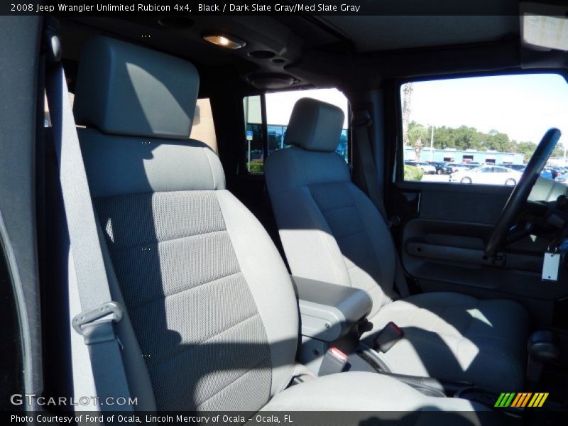 Black / Dark Slate Gray/Med Slate Gray 2008 Jeep Wrangler Unlimited Rubicon 4x4